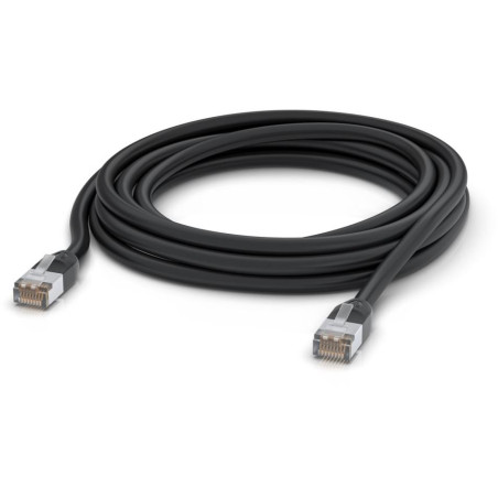 Ubiquiti UniFi patch cable outdoor - venkovní STP, Cat5e, černý, délka 5m