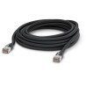 Ubiquiti UniFi patch cable outdoor - venkovní STP, Cat5e, černý, délka 8m