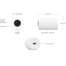 Ubiquiti AI Theta Professional Wide-Angle Lens - 8Mpx objektiv s úhlem záběru 110° pro AI Theta Hub