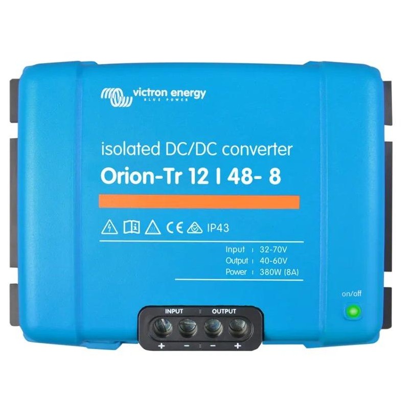 Victron Orion-Tr 12/48V-8A (380W) DC-DC konvertor, Izolovaný, IP43