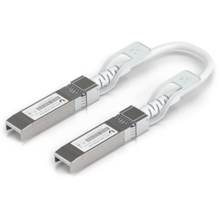 Ubiquiti DAC patch 25G - DAC kabel, SFP28, SFP+, SFP, rychlost 25/10/1 Gbit, bílý, délka 0,15m