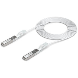 Ubiquiti DAC patch 25G - DAC kabel, SFP28, SFP+, SFP, rychlost 25/10/1 Gbit, bílý, délka 3m