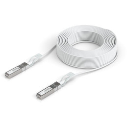 Ubiquiti DAC patch 25G - DAC kabel, SFP28, SFP+, SFP, rychlost 25/10/1 Gbit, bílý, délka 30m