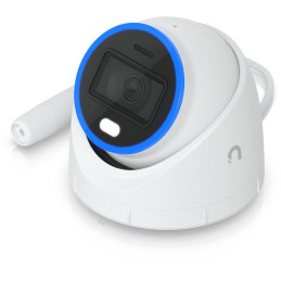 Ubiquiti UniFi AI Turret W - kamera, 8Mpx, IR LED, AI detekce, IP66, IK08, MicroSD slot, obousměrné audio, PoE+, bílá
