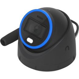 Ubiquiti UniFi AI Turret B - kamera, 8Mpx, IR LED, AI detekce, IP66, IK08, MicroSD slot, obousměrné audio, PoE+, černá