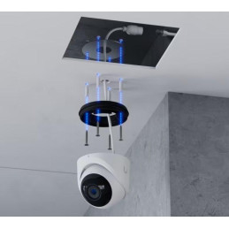 Ubiquiti UniFi G6 Turret W - kamera, 8Mpx rozlišení, IR LED, AI detekce, IP66, IK04, PoE, bílá