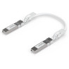 Ubiquiti DAC patch 25G - DAC kabel, SFP28, SFP+, SFP, rychlost 25/10/1 Gbit, bílý, délka 0,3m