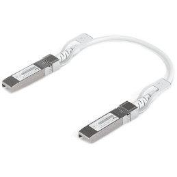 Ubiquiti DAC patch 25G - DAC kabel, SFP28, SFP+, SFP, rychlost 25/10/1 Gbit, bílý, délka 0,15m, sada 10ks