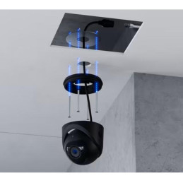 Ubiquiti UniFi G6 Turret B - kamera, 8Mpx rozlišení, IR LED, AI detekce, IP66, IK04, PoE, černá