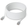 Ubiquiti UniFi Premium Patch Cable 8m - Patch kabel, Cat6a, Etherlighting, bílý, délka 8m