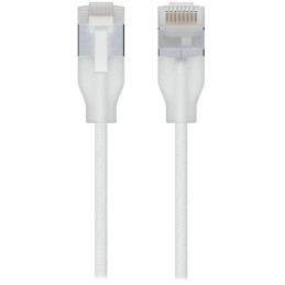 Ubiquiti UniFi Premium Patch Cable 0.15m 24pck - Patch kabel, Cat6a, Etherlighting, bílý, délka 0,15m, 24 kusů