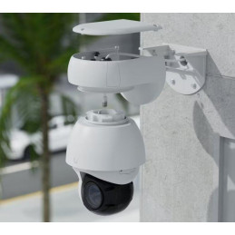 Ubiquiti UniFi AI PTZ Industrial W - kamera, 8Mpx rozlišení, IR LED, AI detekce, IP66, IK04, 22x zoom, PTZ, PoE++, bílá