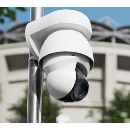 Ubiquiti UniFi AI PTZ Industrial W - kamera, 8Mpx rozlišení, IR LED, AI detekce, IP66, IK04, 22x zoom, PTZ, PoE++, bílá