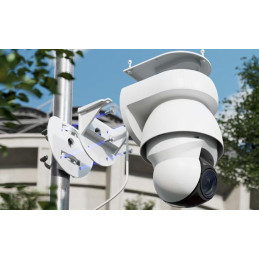 Ubiquiti UniFi AI PTZ Industrial W - kamera, 8Mpx rozlišení, IR LED, AI detekce, IP66, IK04, 22x zoom, PTZ, PoE++, bílá