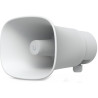 Ubiquiti UniFi AI Horn Speaker W - Venkovní reproduktor (siréna), hlasitost až 120 dB, IP66, PoE+ napájení, bílý