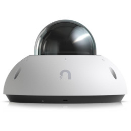 Ubiquiti UniFi G6 Dome W - kamera, 8Mpx rozlišení, IR LED, AI detekce, IP66, IK10 (antivandal), PoE, bílá