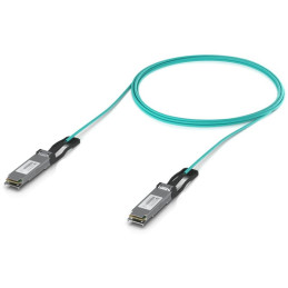 Ubiquiti AOC patch 100G - AOC kabel, QSFP28, QSFP+, rychlost 100/40 Gbit, délka 5m