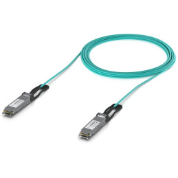 Ubiquiti AOC patch 100G - AOC kabel, QSFP28, QSFP+, rychlost 100/40 Gbit, délka 10m