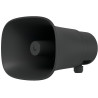 Ubiquiti UniFi AI Horn Speaker B - Venkovní reproduktor (siréna), hlasitost až 120 dB, IP66, PoE+ napájení, černý
