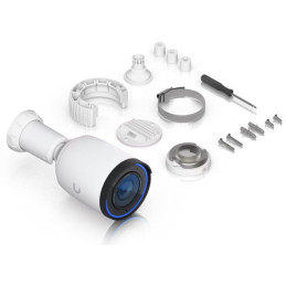 Ubiquiti UniFi G6 Bullet Pro W - kamera, 8Mpx rozlišení, IR LED, AI detekce, IP66, IK04, 2.36x zoom, PoE+, bílá