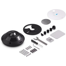 Ubiquiti UniFi G6 Pro 360 B - kamera, 12Mpx rozlišení, 360°, IR LED, Smart detekce, IP66, IK10, obous.audio, PoE+, černá