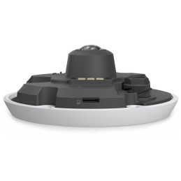 Ubiquiti UniFi G6 Pro 360 W - kamera, 12Mpx rozlišení, 360°, IR LED, Smart detekce, IP66, IK10, obous. audio, PoE+, bílá