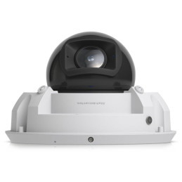 Ubiquiti UniFi G6 Pro Dome W - kamera, 8Mpx rozlišení, IR LED, AI detekce, IP66, IK10, 2.36x zoom, PoE+, bílá