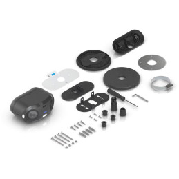 Ubiquiti UniFi G6 180 B - kamera, 16Mpx rozlišení, 180°, IR LED, AI detekce, IP66, IK04, obousm. audio, PoE+, černá