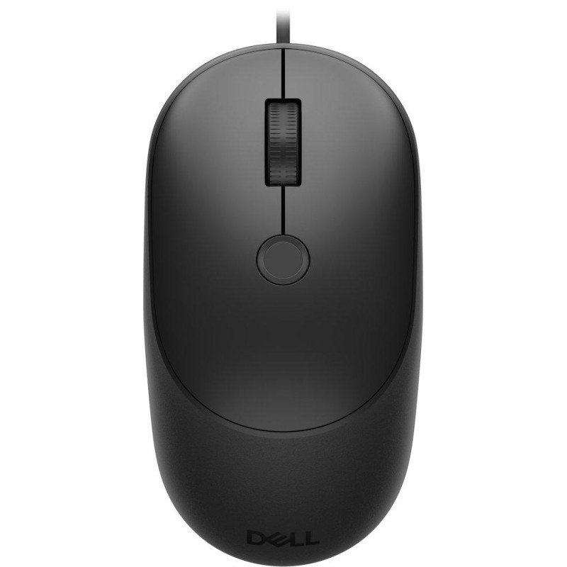 DELL myš MS526C/ optická/ drátová/ čtečka otisku prstu/ černá