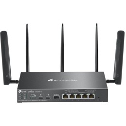 TP-Link ER706WP-4G Omada VPN Router, 2x Nano SIM, AX3000 WiFi 6, 1x SFP GWAN, 1x GWAN, 4x GLAN PoE+