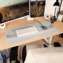 AROZZI ZONA Mousepad XL Frozen Lake/ XL podložka na stůl/ 900x420x4 mm/ voděodolná