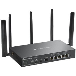 TP-Link ER706WP-4G Omada VPN Router, 2x Nano SIM, AX3000 WiFi 6, 1x SFP GWAN, 1x GWAN, 4x GLAN PoE+