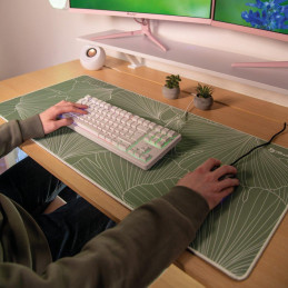 AROZZI ZONA Mousepad XL Whispering Leaves/ XL podložka na stůl/ 900x420x4 mm/ voděodolná