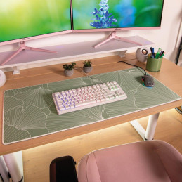 AROZZI ZONA Mousepad XL Whispering Leaves/ XL podložka na stůl/ 900x420x4 mm/ voděodolná