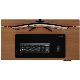 AROZZI ZONA Mousepad XL Pure Black/ XL podložka na stůl/ 900x420x4 mm/ voděodolná