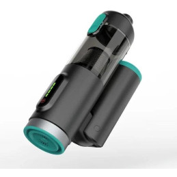 MISURA bezdrátový vysavač do auta MA01 Pro, skládací, přenosný, sací tlak 19000 Pa, baterie 7800 mAh, USB-C, černý