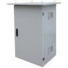 Solarix Rozvaděč termoizolovaný LC-07, 15U 700x400, RAL 7035 s vent. pravá bočnice LC-07-15U-74-25002-0P-G