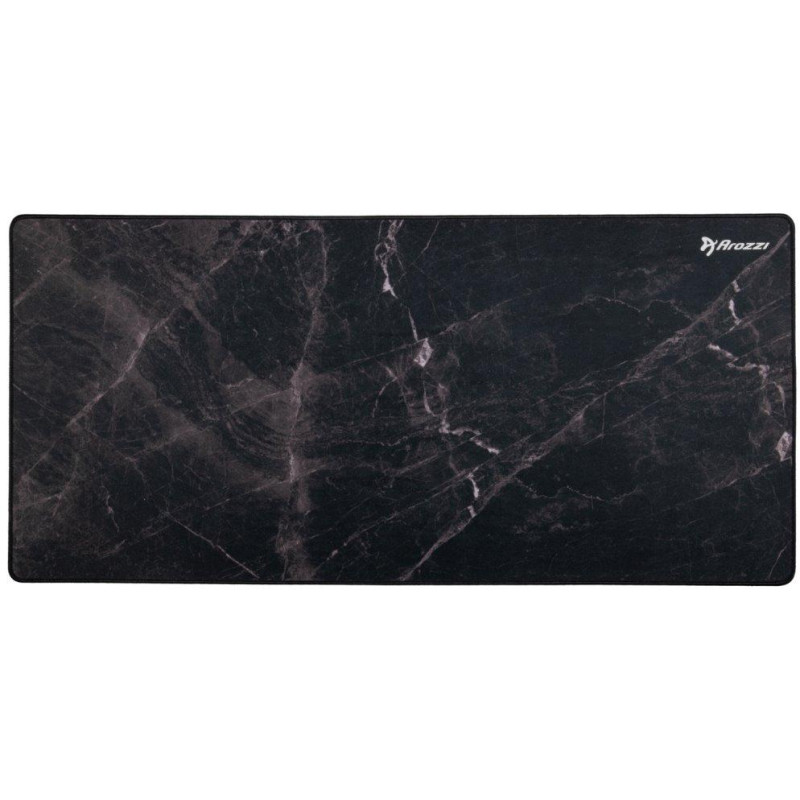 AROZZI ZONA Mousepad XL Black Marble/ XL podložka na stůl/ 900x420x4 mm/ voděodolná