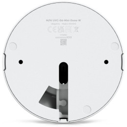 Ubiquiti UniFi G6 Mini Dome - kamera, 8Mpx rozlišení, IR LED, AI detekce, IK08, obousměrné audio, PoE, bílá