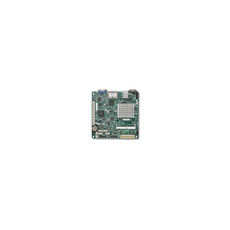 SUPERMICRO ITX MB Atom S1260, DDR3 ECC SODIMM,4xSATA3,1xPCI 32bit, RAID 0,1, 2xLAN,IPMI