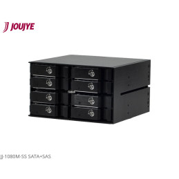 Jou Jye Backplane SAS/SATA 8x 2,5"HDD do 2x 5,25" pozice