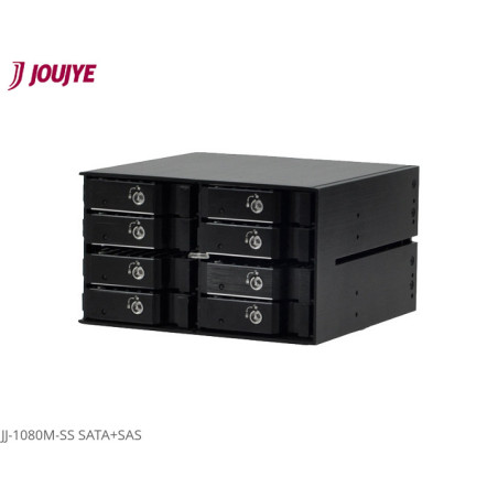 Jou Jye Backplane SAS/SATA 8x 2,5"HDD do 2x 5,25" pozice
