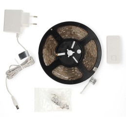 NEDIS Wi-Fi chytrý LED pásek/ 20W/ 220 - 240V/ IP21/ 960lm/ 2700 - 6500 K/ teplá až studená bílá/ Nedis® SmartLife/ 5m