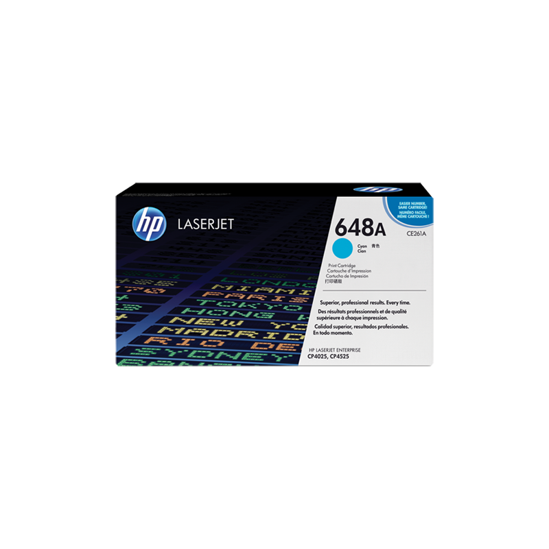 HP Toner č.648A LaserJet azurovy