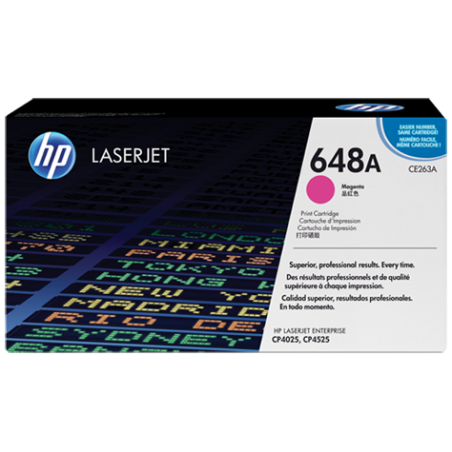 HP Toner č.648A LaserJet purpurovy