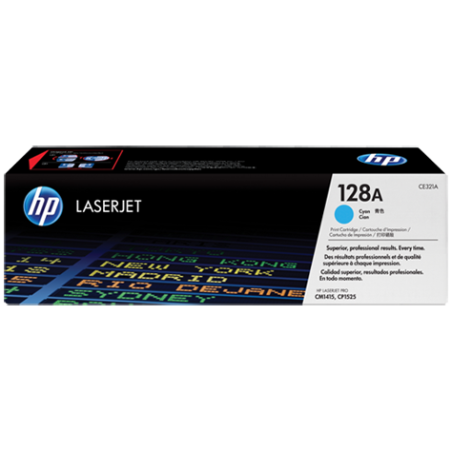 HP Toner č.128 LaserJet azurový