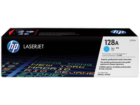 HP Toner č.128 LaserJet azurový