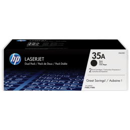 HP Toner č.35A LaserJet čierny 2-pack