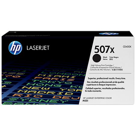 HP Toner č.507X LaserJet čierny