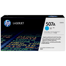 HP Toner č.507A LaserJet azurovy